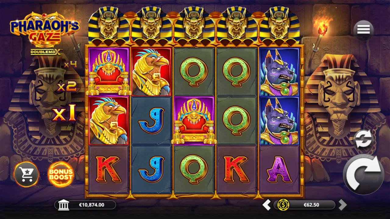 Pharaoh’s Gaze DoubleMax by Yggdrasil Gaming screen 3