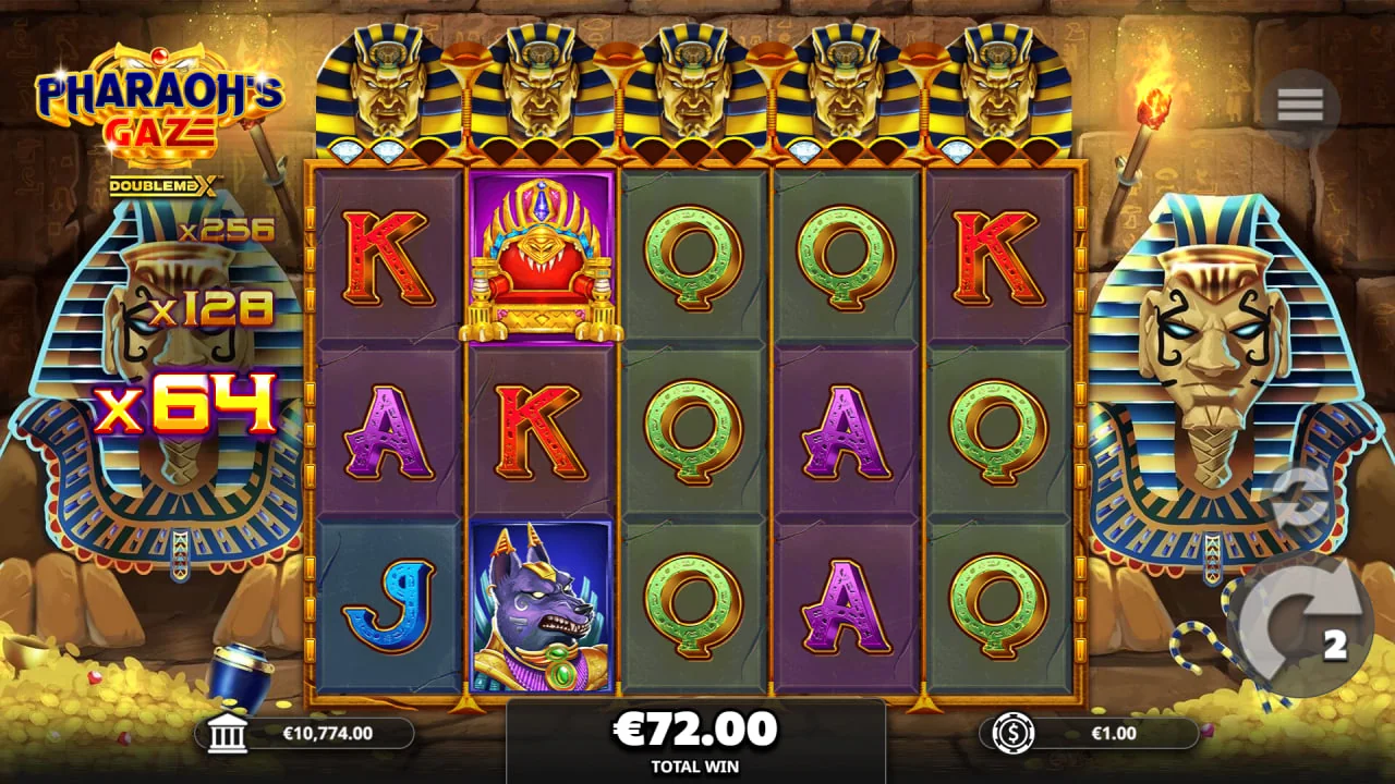 Pharaoh’s Gaze DoubleMax by Yggdrasil Gaming - background 5