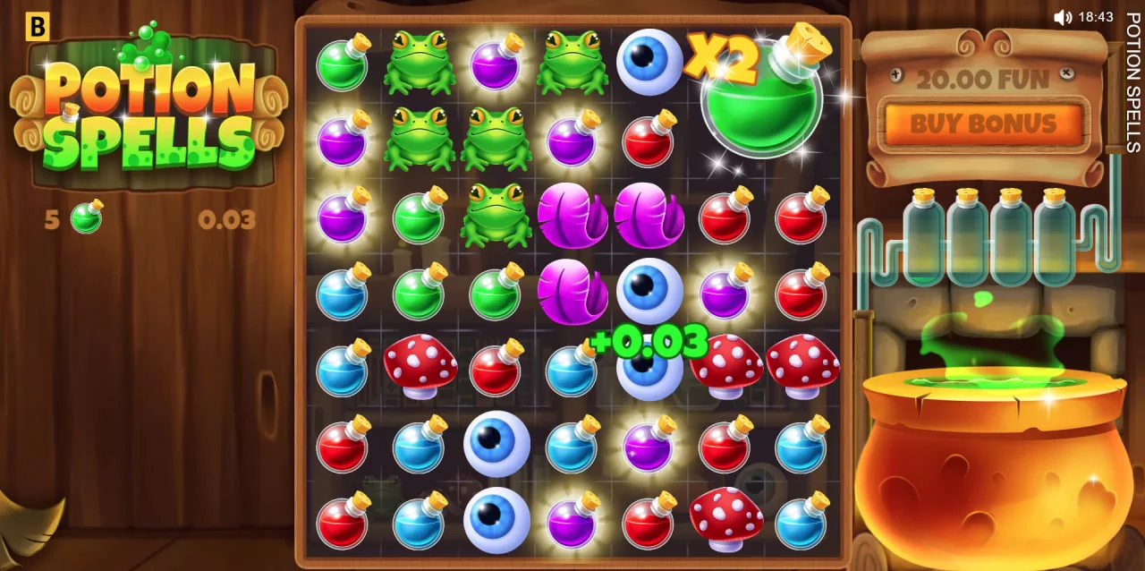 Potion Spells by BGaming - background 5