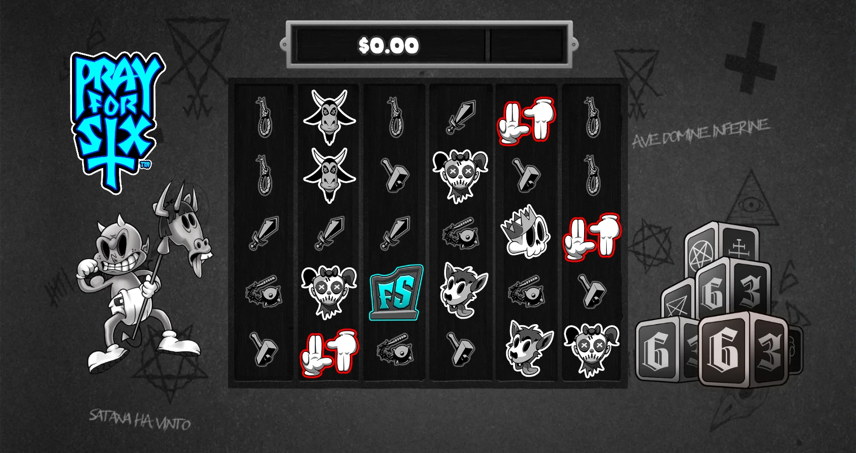 Pray for Six by Hacksaw Gaming - background 1