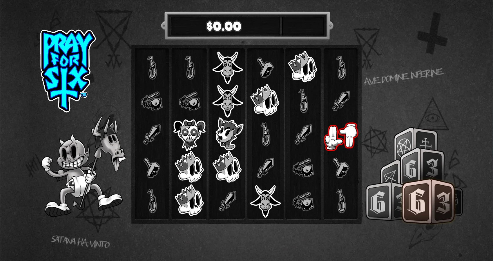 Pray for Six by Hacksaw Gaming - background 2