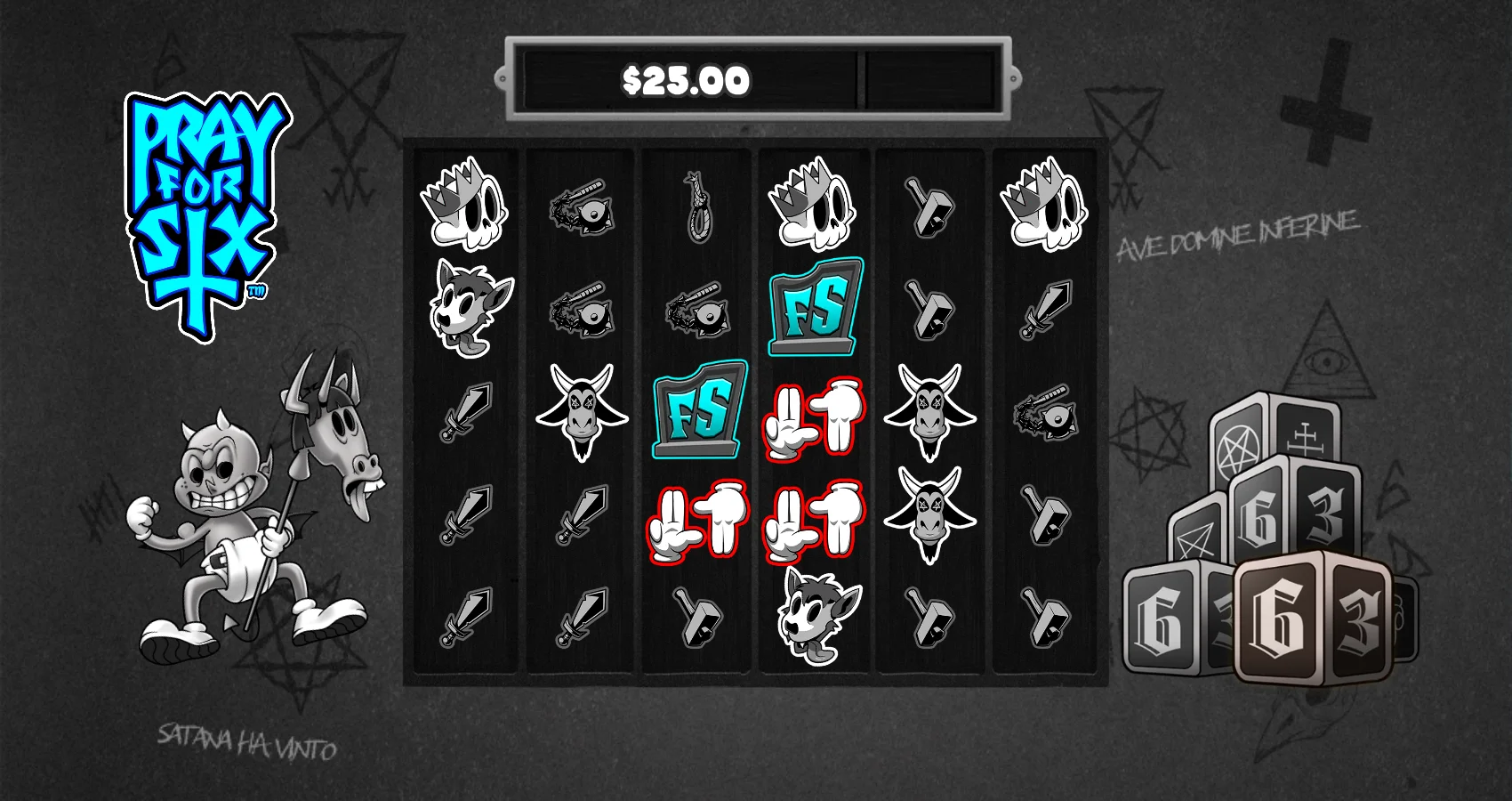 Pray for Six by Hacksaw Gaming - background 4