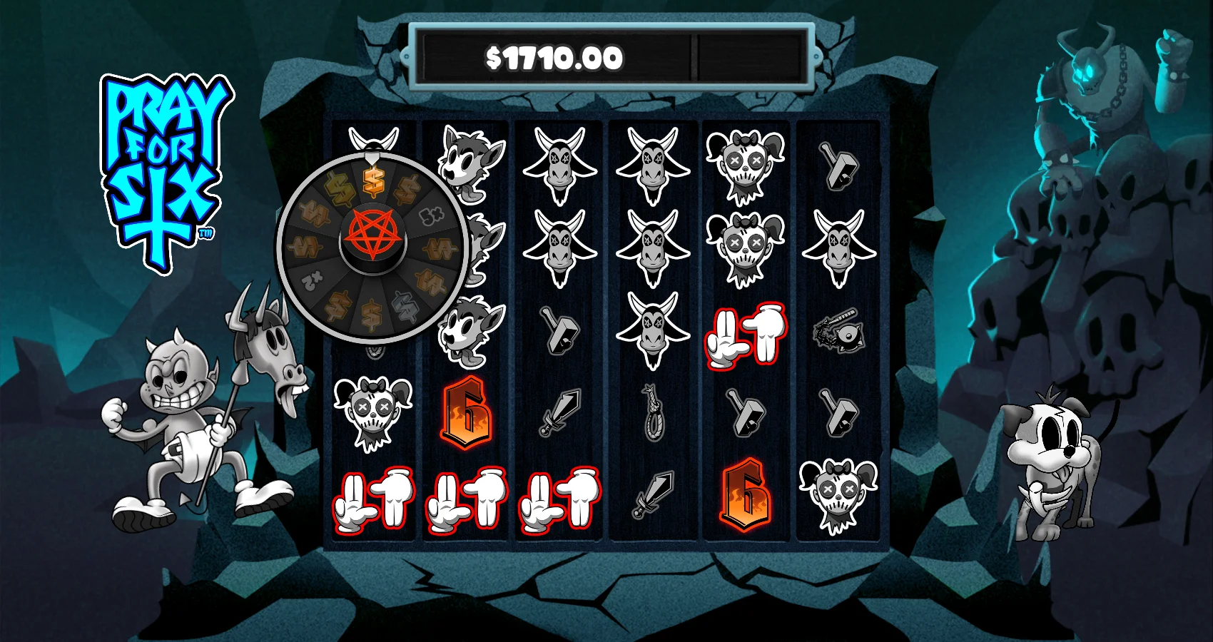 Pray for Six by Hacksaw Gaming - background 5