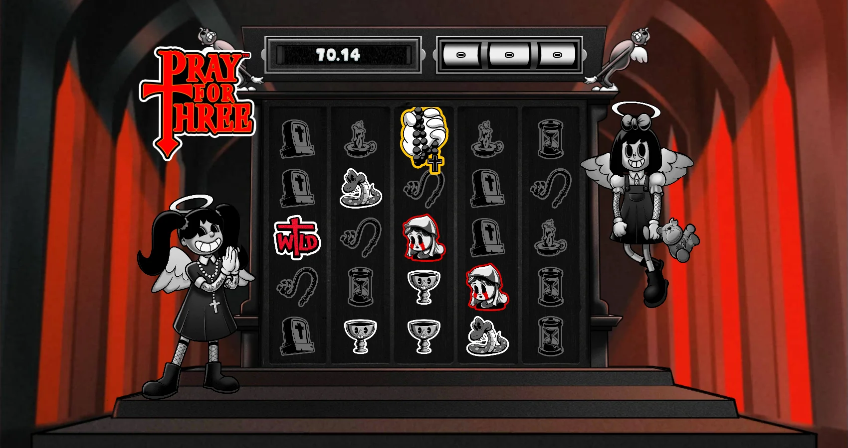 Pray For Three by Hacksaw Gaming - background 4