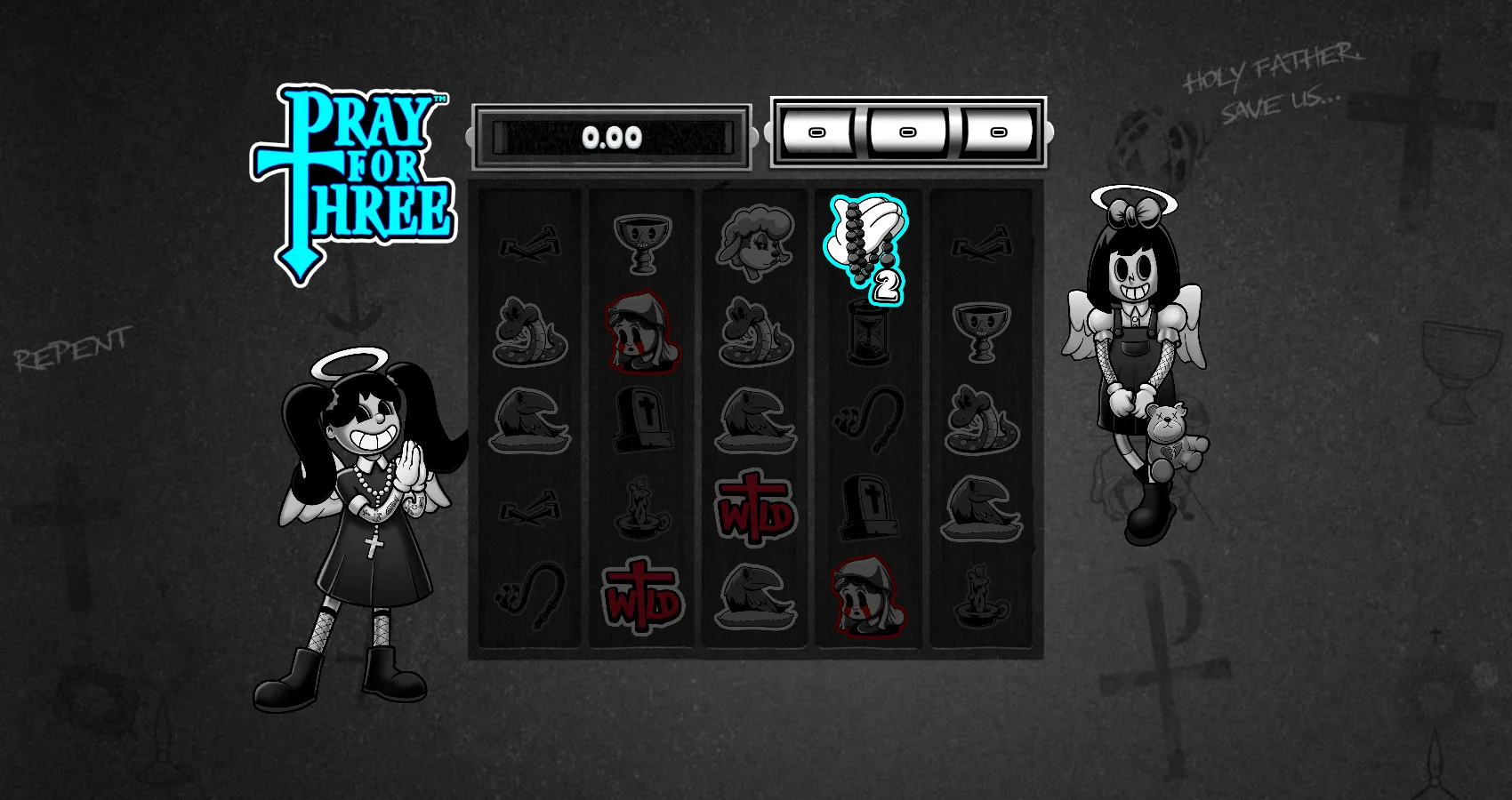 Pray For Three by Hacksaw Gaming - background 5