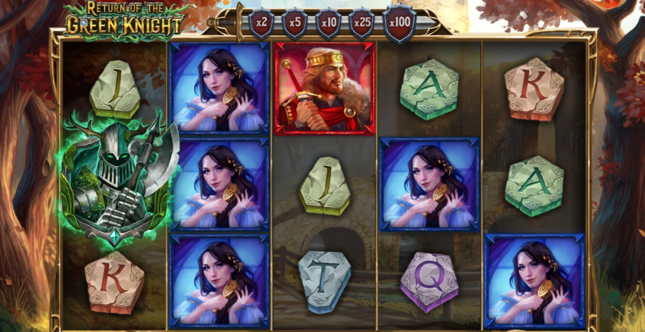 Return of the Green Knight by Play'n GO screen 2