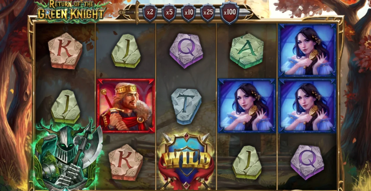 Return of the Green Knight by Play'n GO - background 5