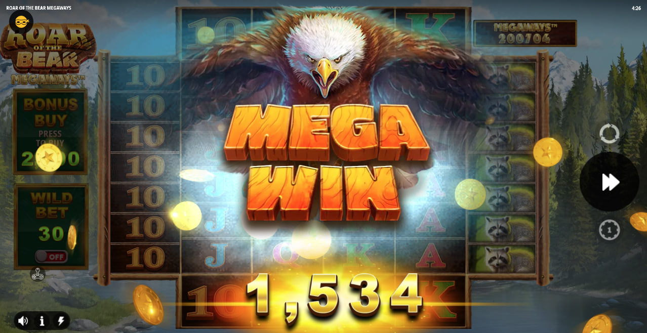 Roar of the Bear Megaways by iSoftBet screen 3