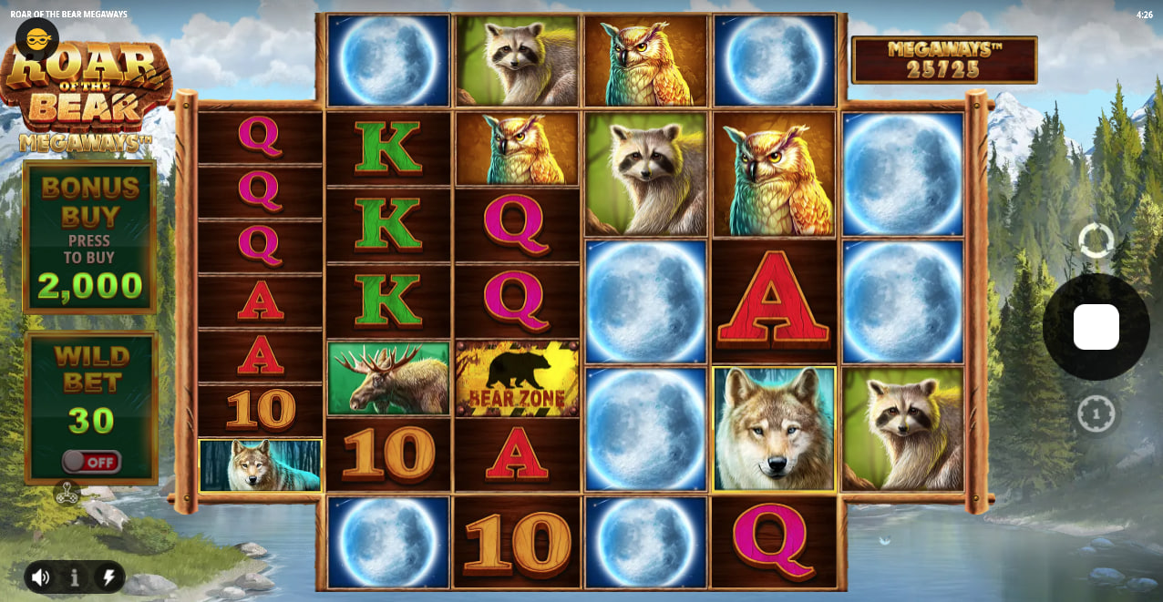 Roar of the Bear Megaways by iSoftBet screen 4