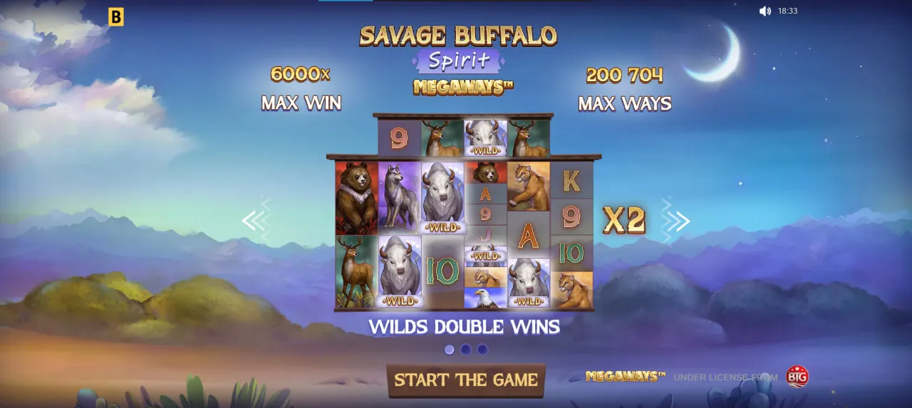 Savage Buffalo Spirit Megaways by BGaming