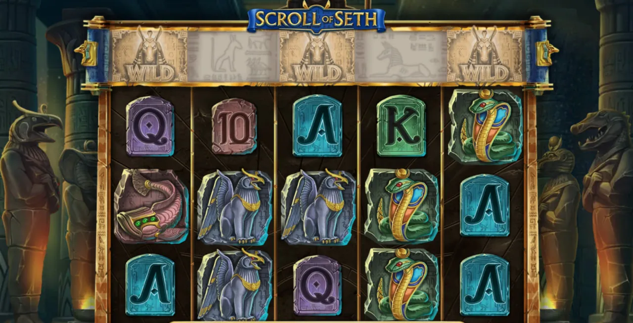 Scroll of Seth by Play'n GO screen 1