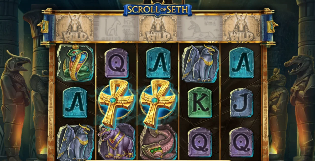 Scroll of Seth by Play'n GO - background 5