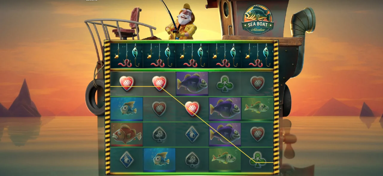 Sea Boat Adventure by Red Tiger - background 5