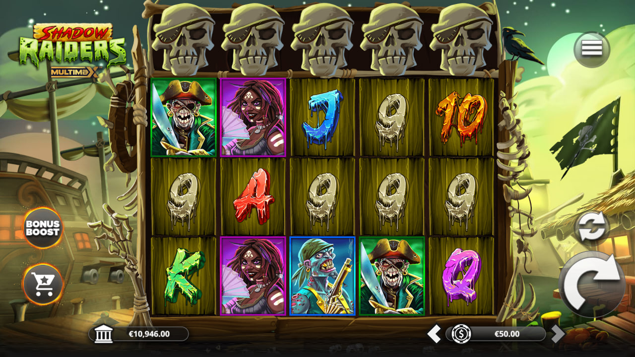 Shadow Raiders MultiMax by Yggdrasil Gaming screen 1