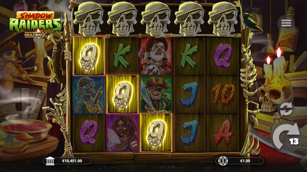 Shadow Raiders MultiMax by Yggdrasil Gaming - background 5