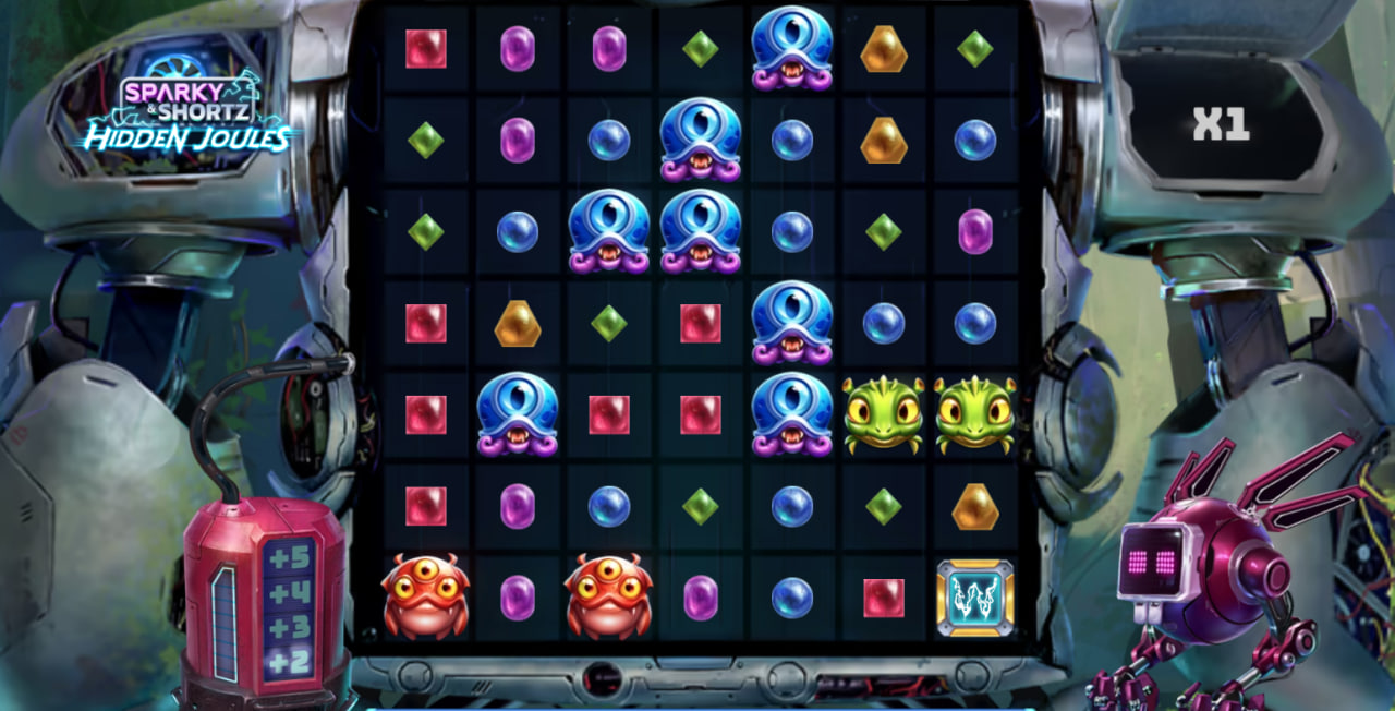 Sparky and Shortz Hidden Joules by Play'n GO screen 1
