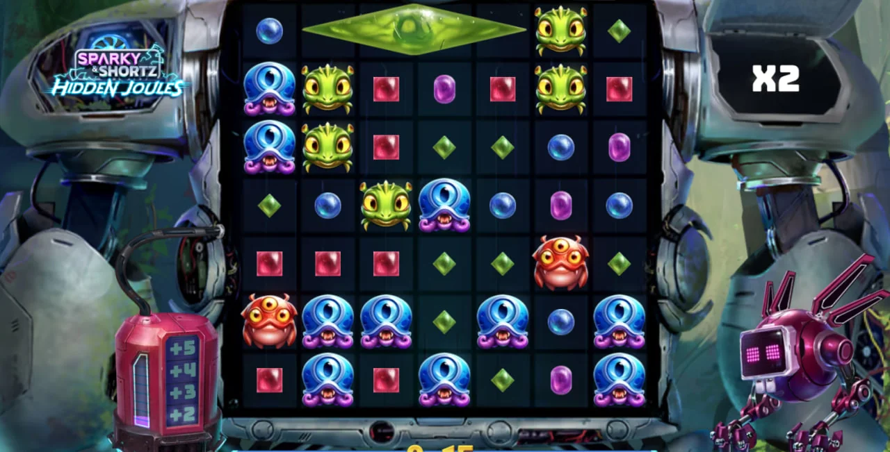 Sparky and Shortz Hidden Joules by Play'n GO - background 5