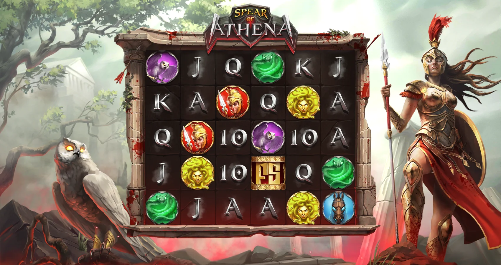 Spear of Athena by Hacksaw Gaming - background 1