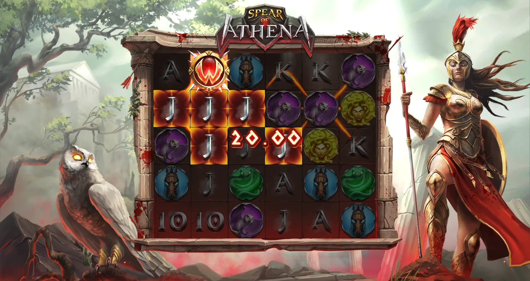 Spear of Athena by Hacksaw Gaming - background 2