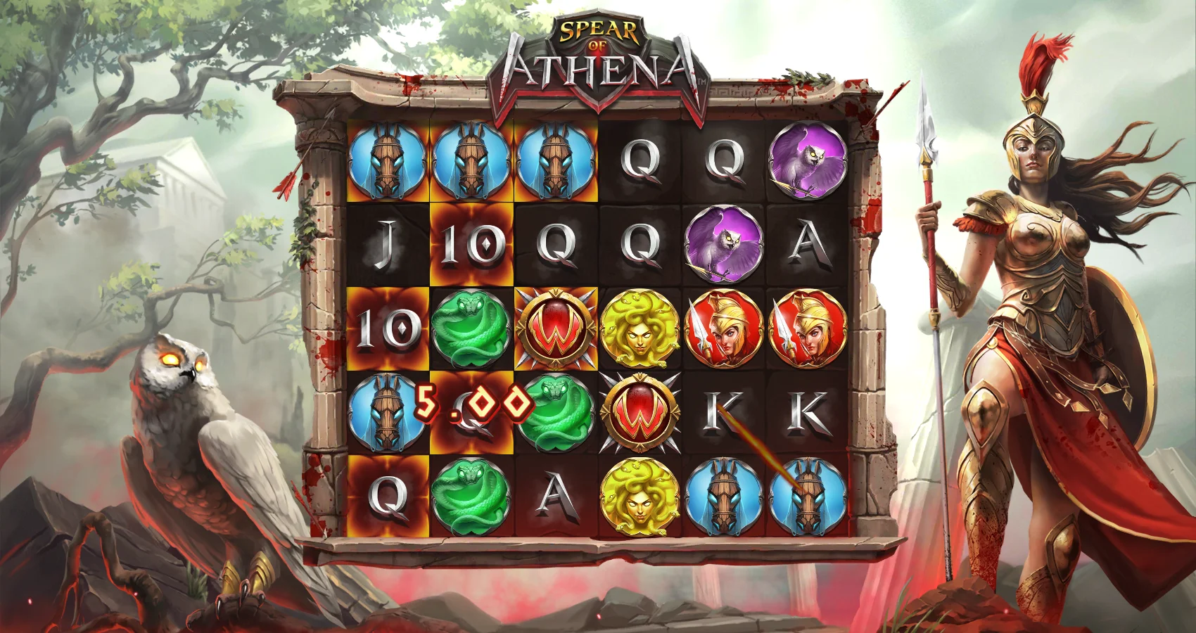 Spear of Athena by Hacksaw Gaming - background 4