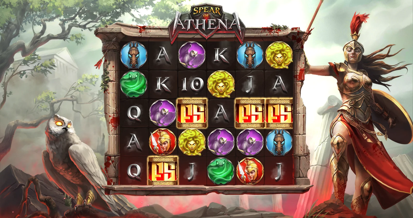 Spear of Athena by Hacksaw Gaming - background 5