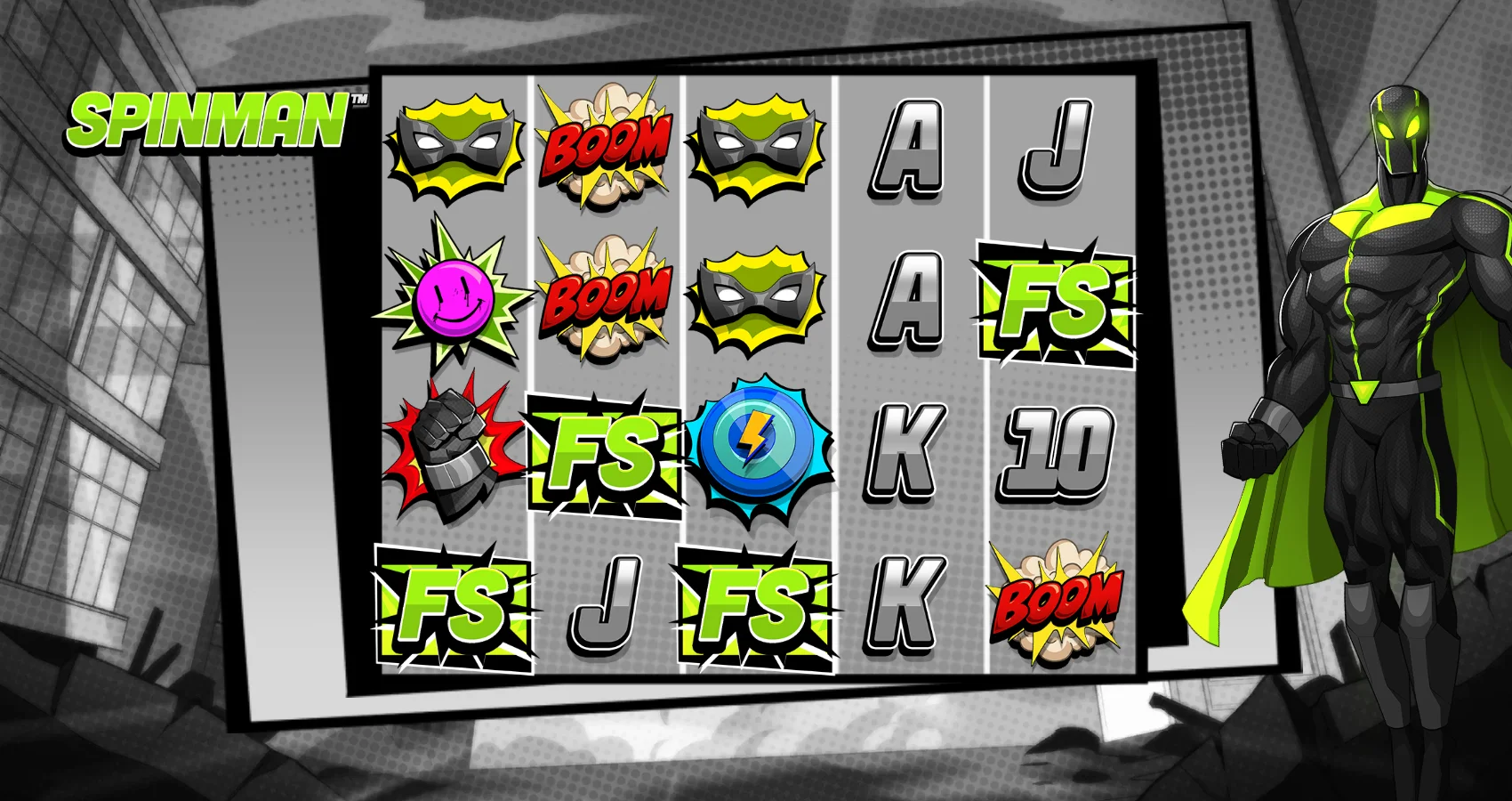 Spinman by Hacksaw Gaming - background 3