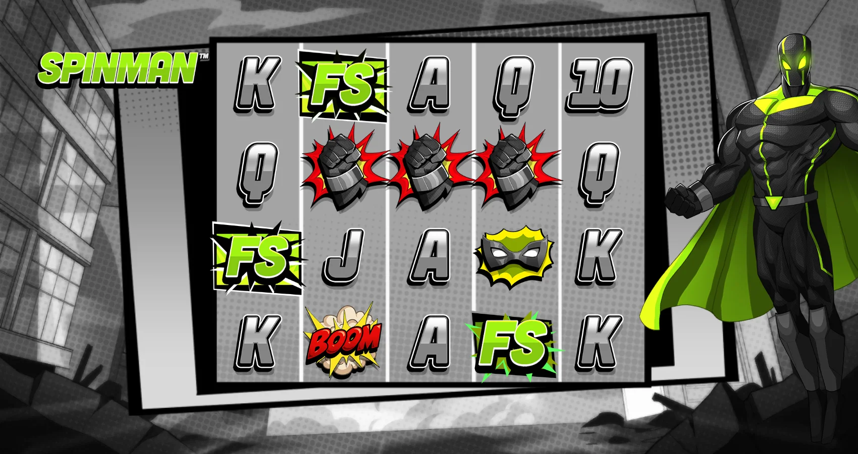 Spinman by Hacksaw Gaming - background 4