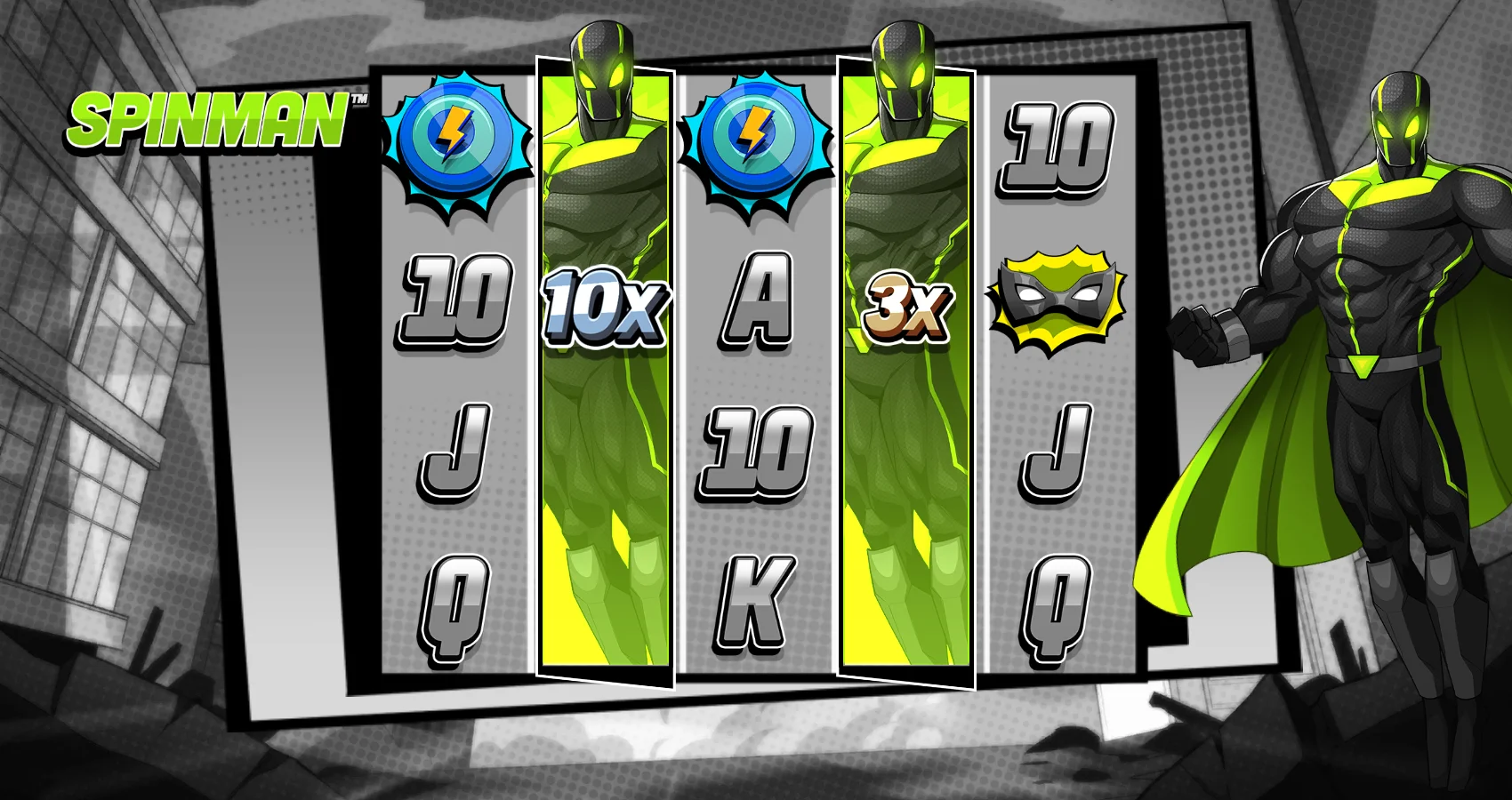 Spinman by Hacksaw Gaming - background 5