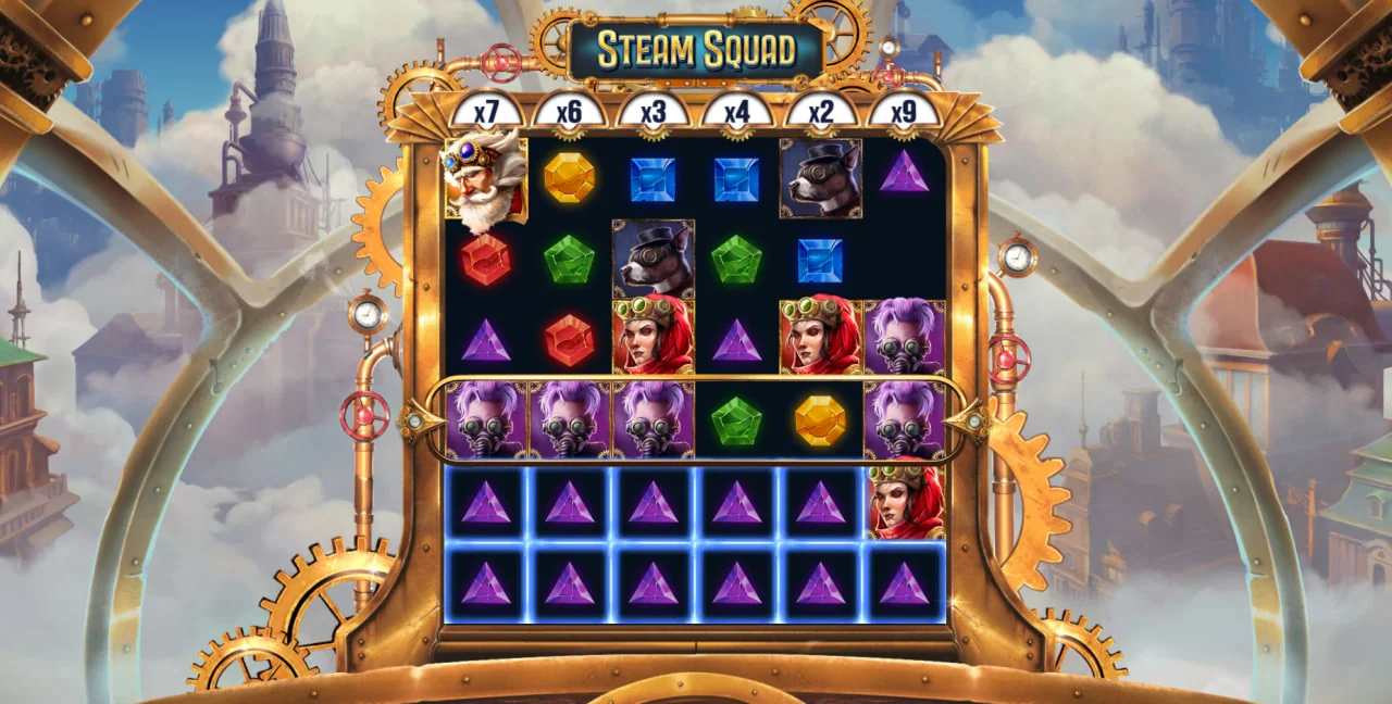 Steam Squad by Red Tiger - background 5