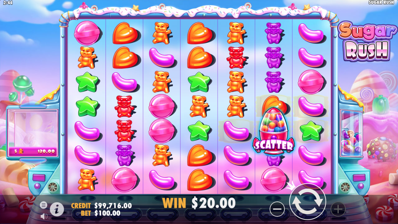 Sugar Rush by Pragmatic Play screen 1