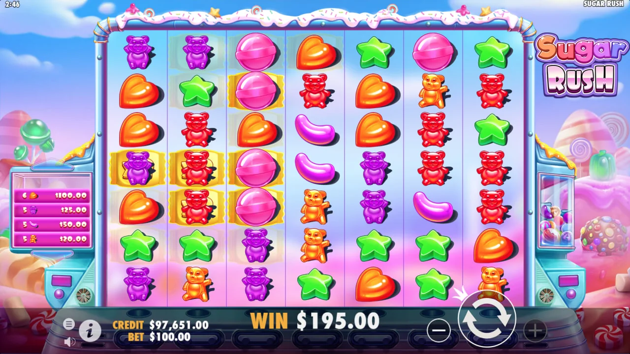Sugar Rush by Pragmatic Play - background 5