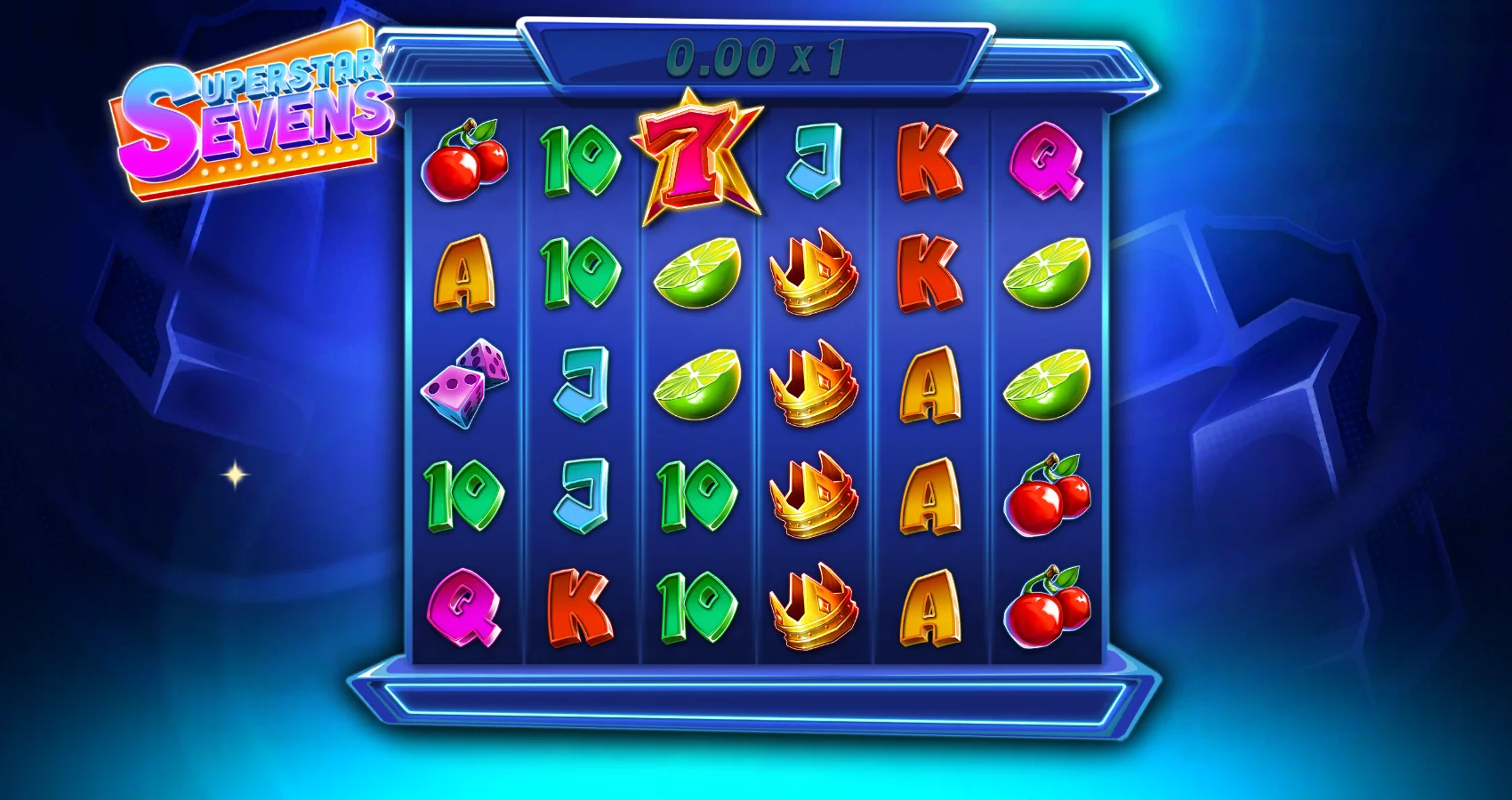 Superstar Sevens by Hacksaw Gaming - background 2