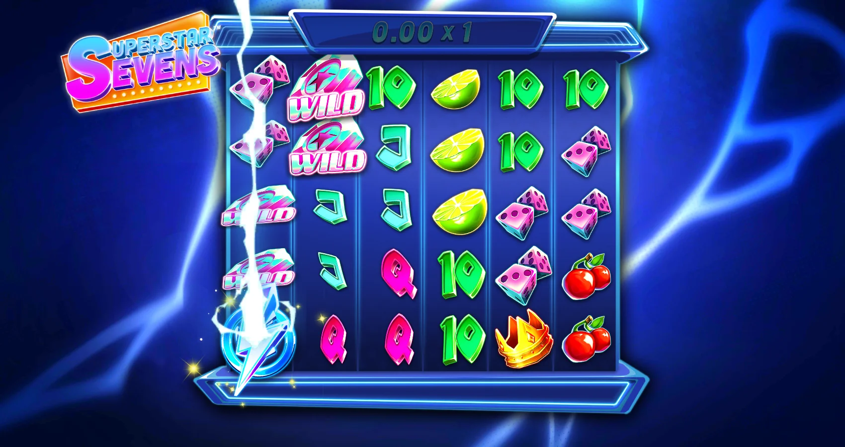 Superstar Sevens by Hacksaw Gaming - background 3