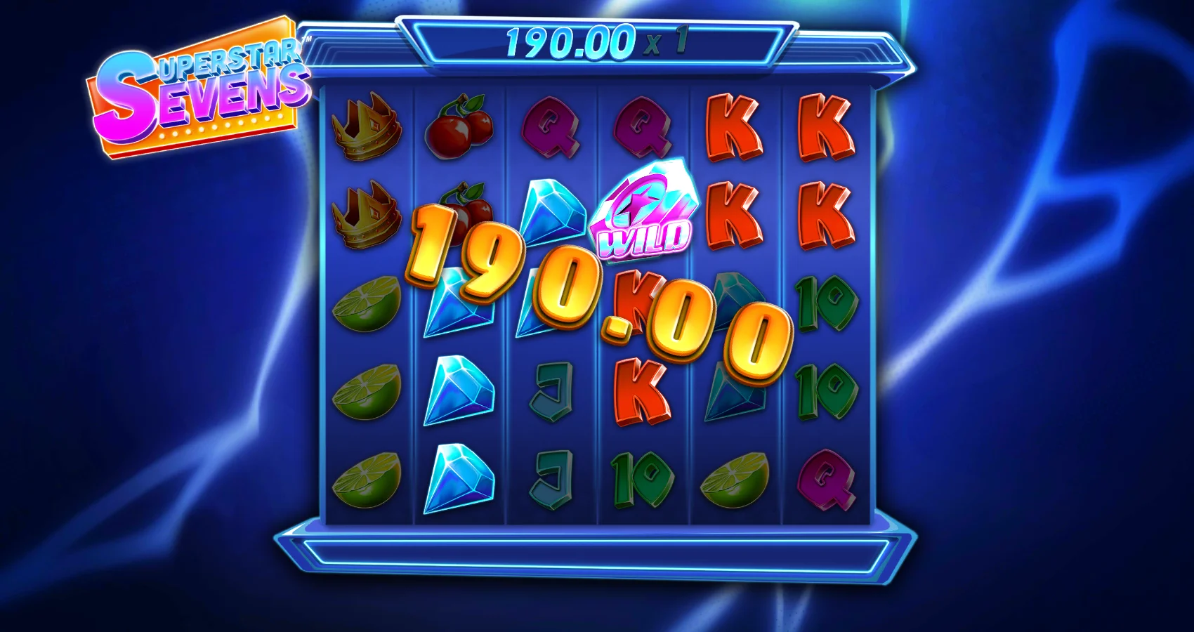 Superstar Sevens by Hacksaw Gaming - background 4