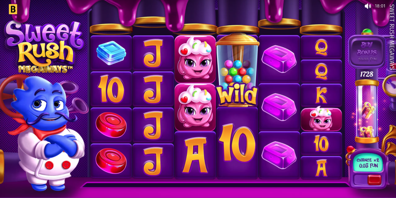 Sweet Rush Megaways by BGaming screen 4