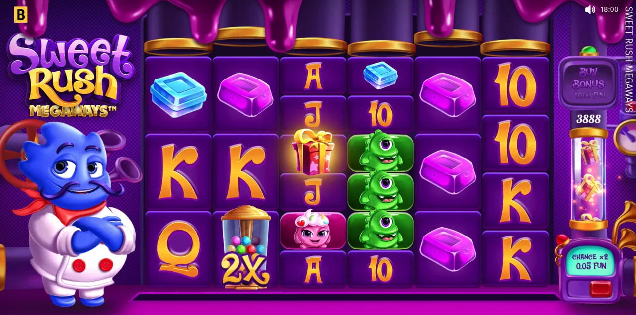 Sweet Rush Megaways by BGaming - background 5