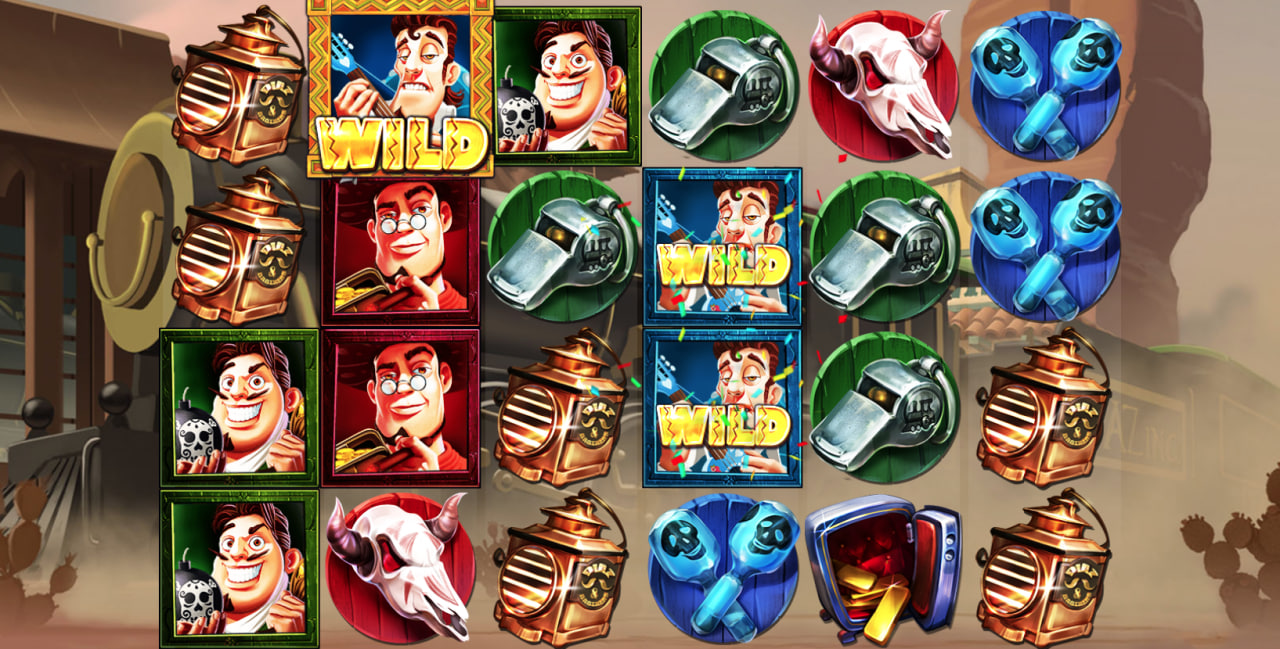 Taco Brothers Derailed by ELK Studios screen 2