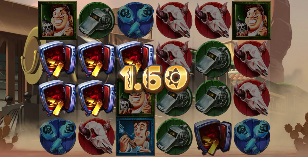 Taco Brothers Derailed by ELK Studios - background 5