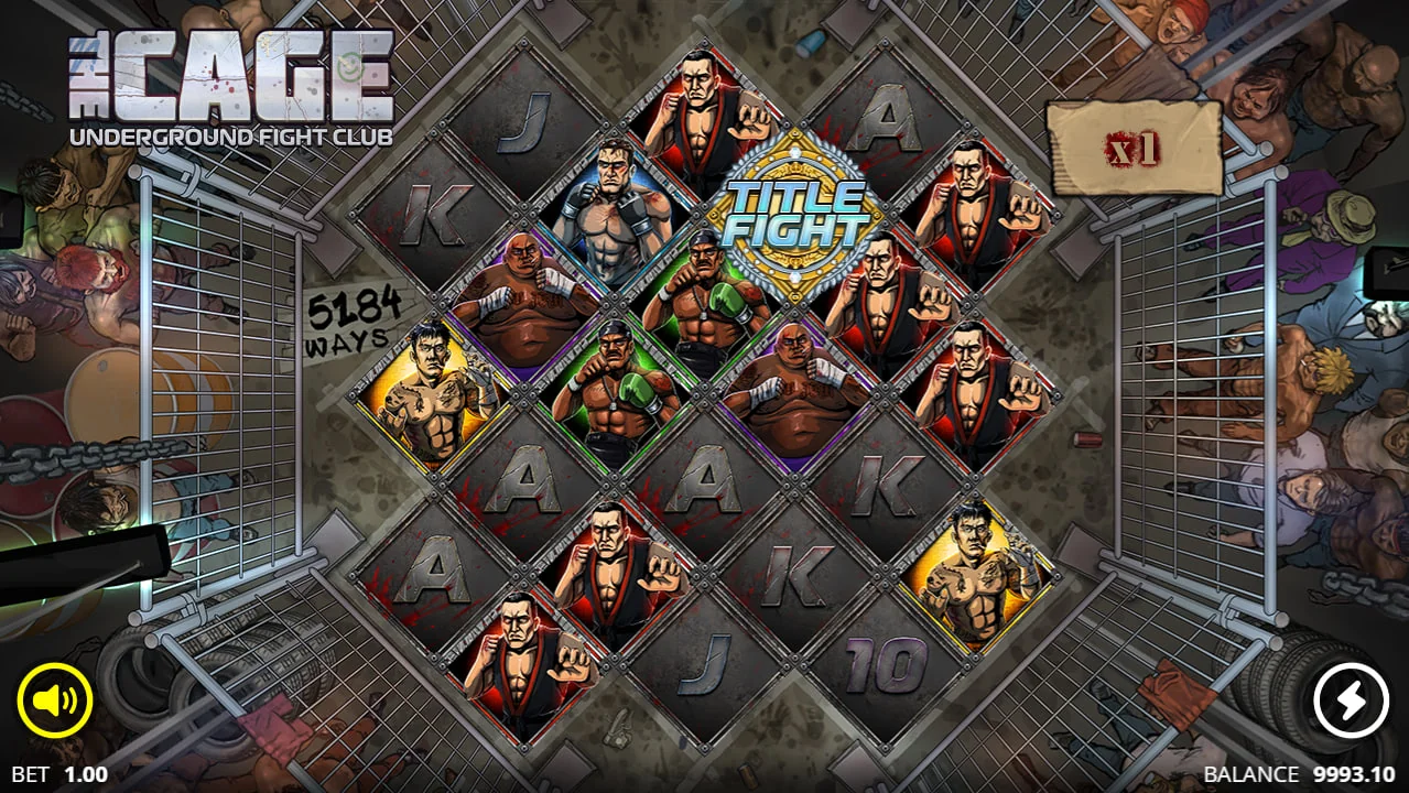 The Cage by Nolimit City - background 5