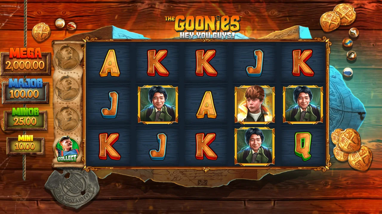 The Goonies Hey You Guys by Blueprint Gaming - background 5