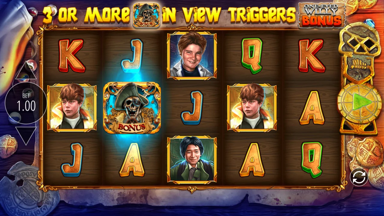 The Goonies Return by Blueprint Gaming - background 5