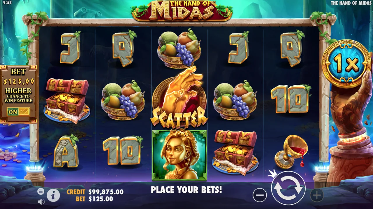 The Hand of Midas by Pragmatic Play - background 5