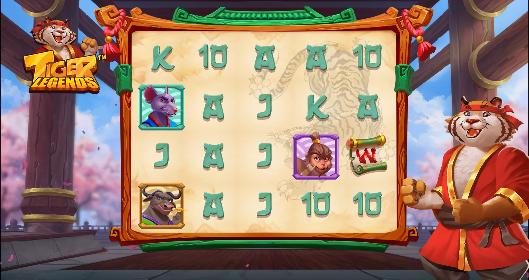 Tiger Legends by Hacksaw Gaming - background 3