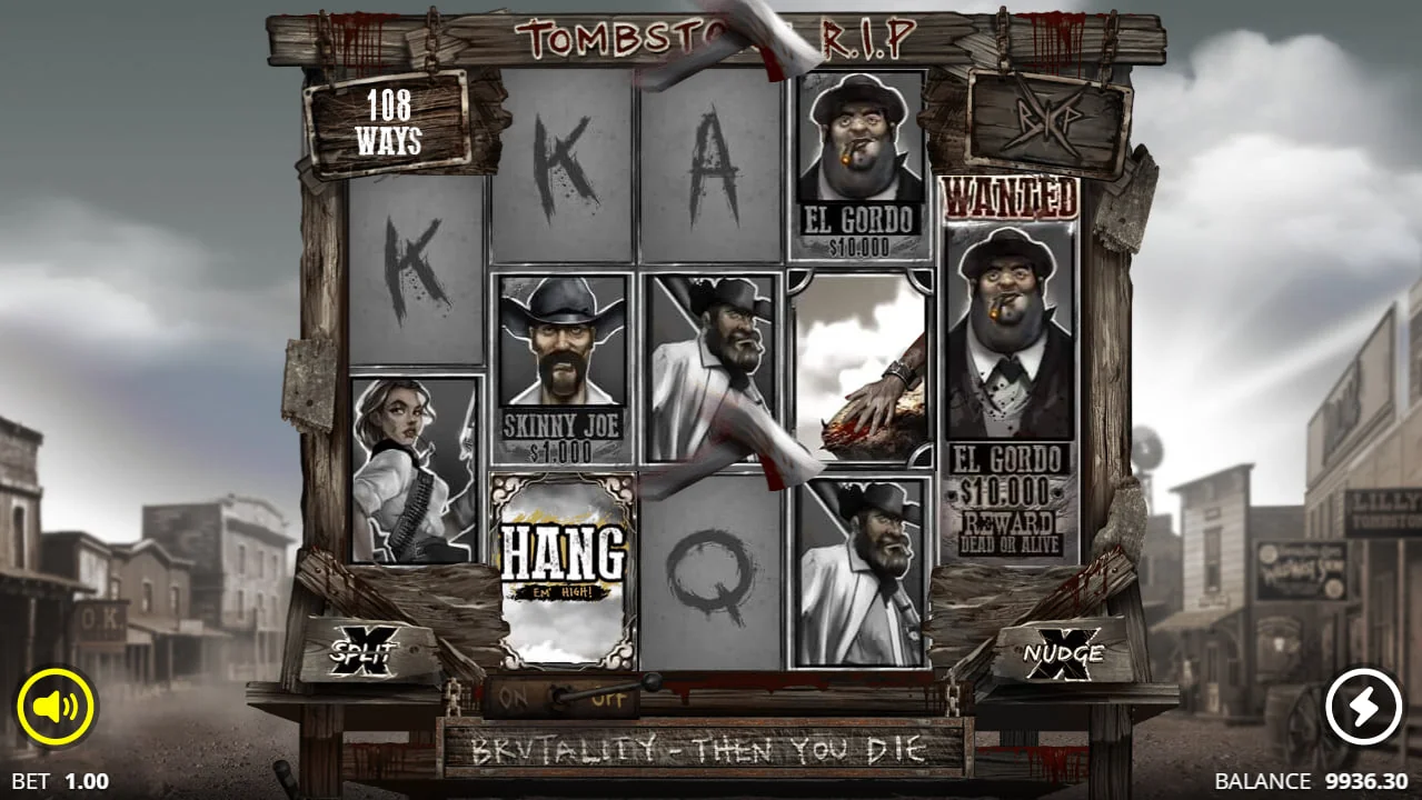 Tombstone RIP by Nolimit City - background 5