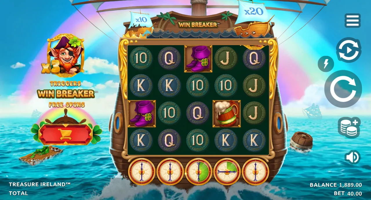 Treasure Ireland by Games Global - background 5