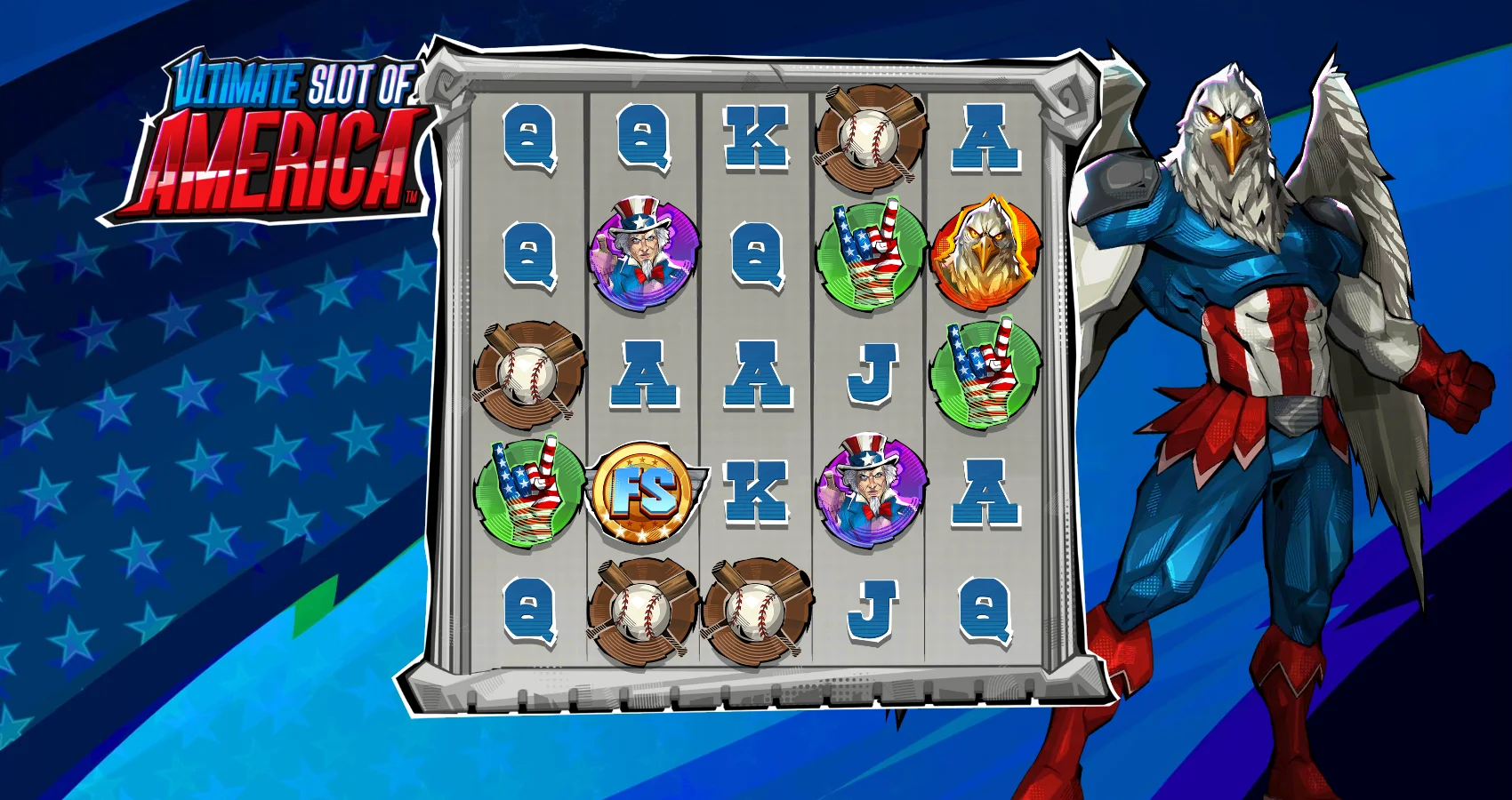 Ultimate Slot of America by Hacksaw Gaming - background 2