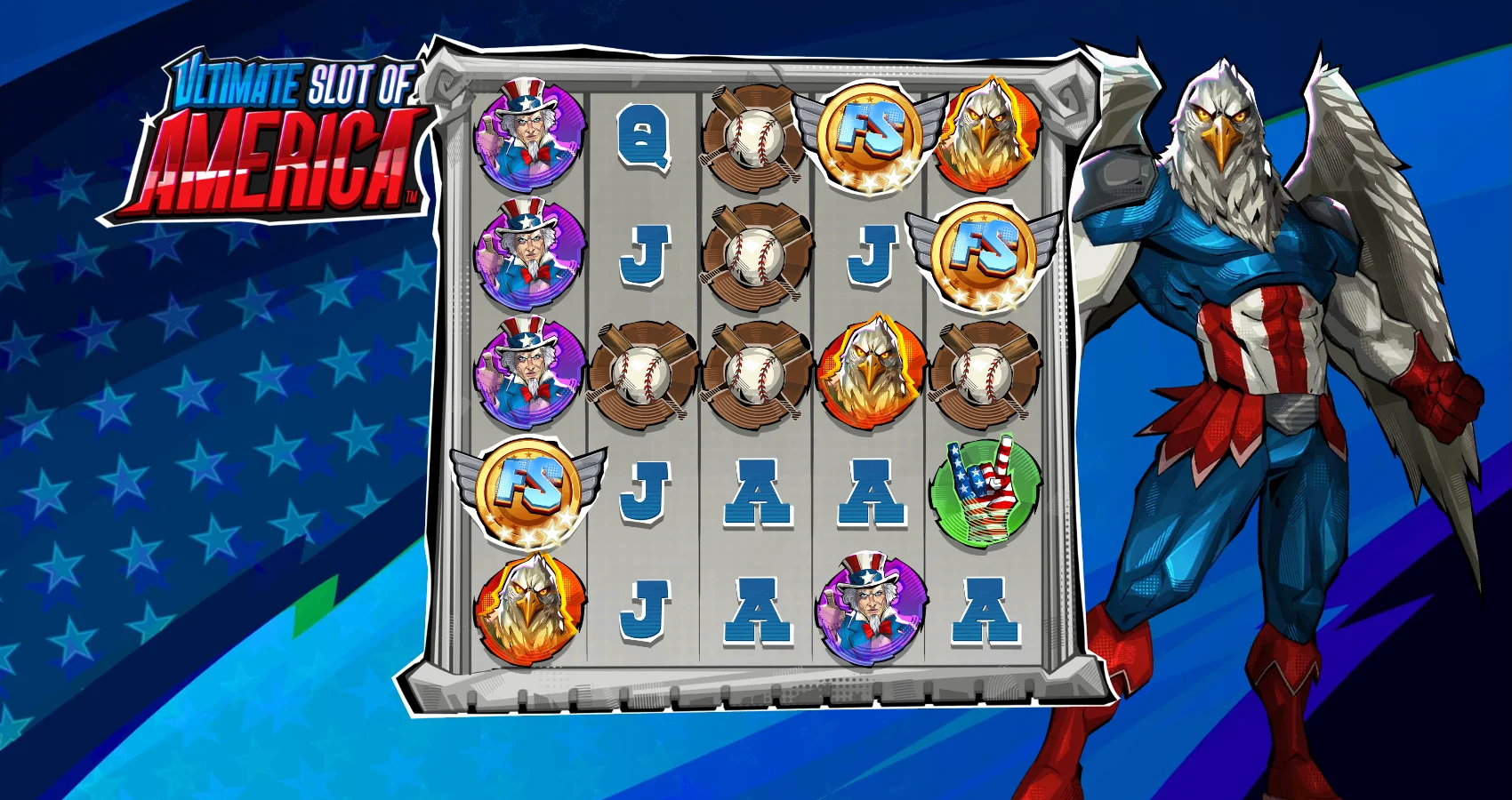 Ultimate Slot of America by Hacksaw Gaming - background 5