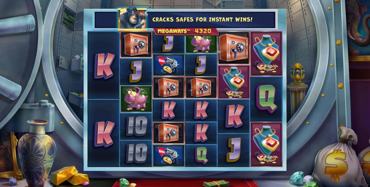 Vault Cracker Megaways by Red Tiger - background 5