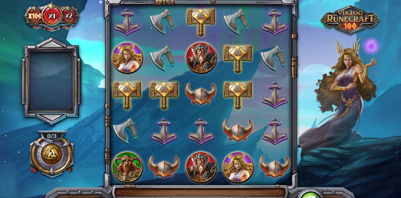Viking Runecraft 100 by Play'n GO screen 1