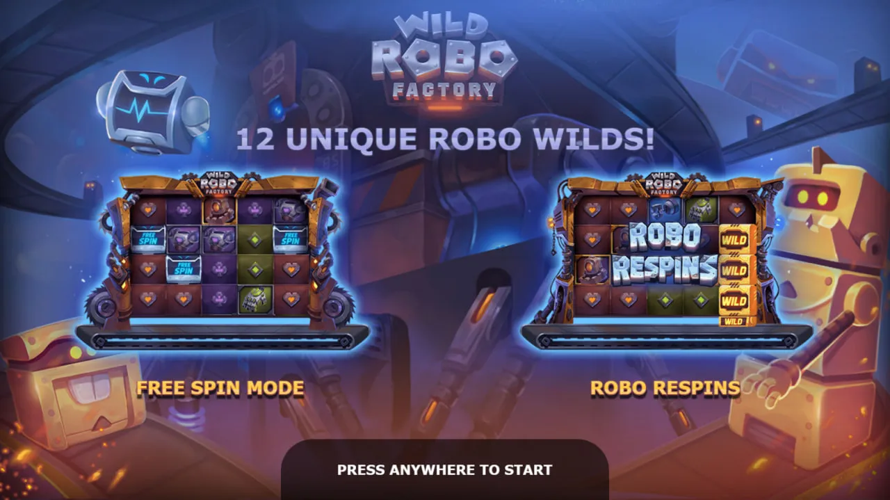 Wild robo factory by Yggdrasil Gaming